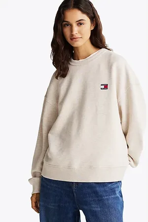 Tommy Hilfiger Boxy fit sweatshirt met Tommy-badge