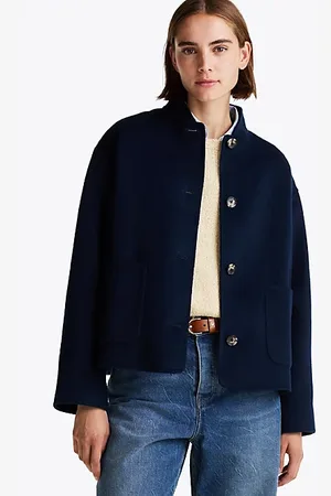 Tommy Hilfiger Jack van wolmix met baseball-hals