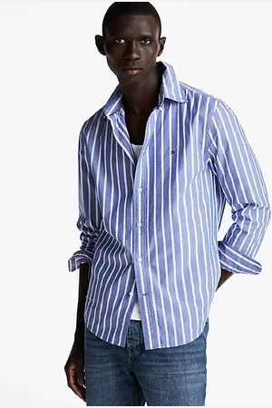 Tommy Hilfiger Regular fit overhemd met verticale streep