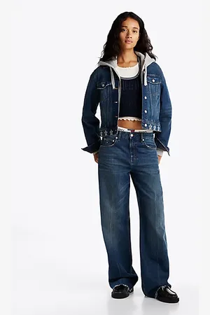 Tommy Hilfiger Mia medium rise relaxed straight jeans