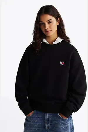 Tommy Hilfiger Boxy fit sweatshirt met Tommy-badge