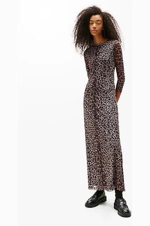 Tommy Hilfiger Maxi-jurk van mesh met print