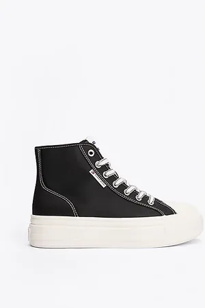 Tommy Hilfiger Hoge sneaker met plateauzool