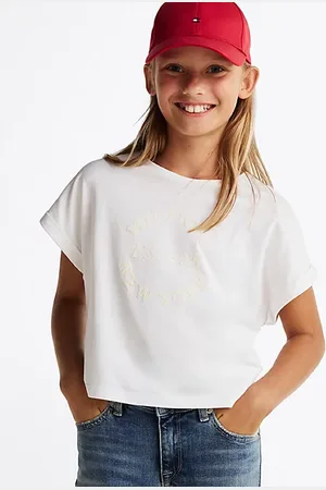 Tommy Hilfiger Relaxed T-shirt met ronde hals en logo