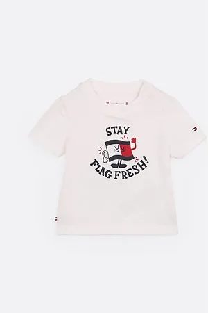 Tommy Hilfiger T-shirt met ronde hals en logo