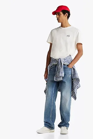 Tommy Hilfiger Distressed straight carpenter jeans