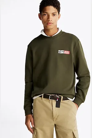 Tommy Hilfiger Sweatshirt met ronde hals en signature-logo