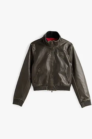Tommy Hilfiger Bomberjack met logo op de rug