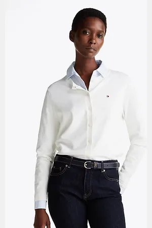Tommy Hilfiger Vest van jersey met ronde hals