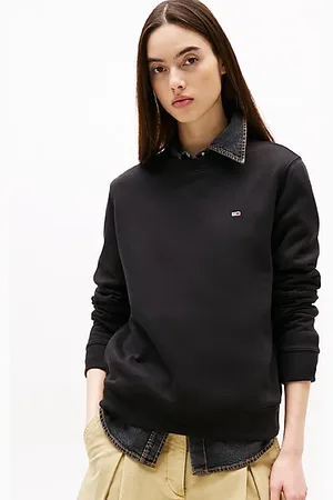 Tommy Hilfiger Sweatshirt met geborduurde vlag
