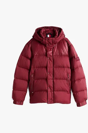 Tommy Hilfiger Pufferjack met dons en capuchon