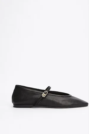 Tommy Hilfiger Leren Mary Jane-ballerina