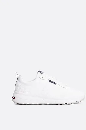 Tommy Hilfiger Gebreide hardloopsneaker met profielzool
