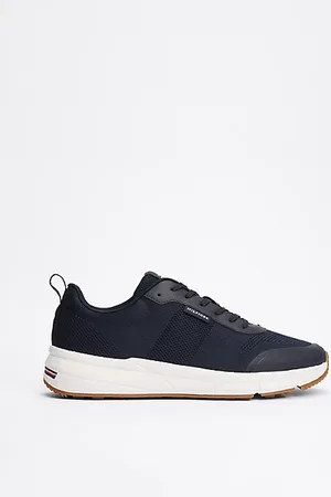 Tommy Hilfiger Gebreide hardloopsneaker met profielzool