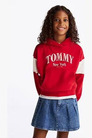 Tommy Hilfiger Colour-blocked varsity hoodie