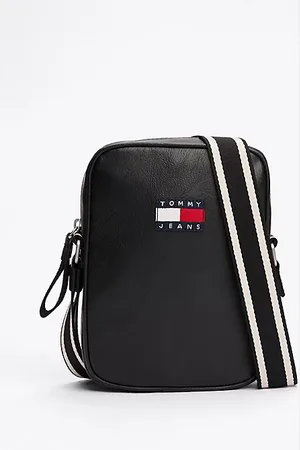 Tommy Hilfiger City reportertas met contrasterende band