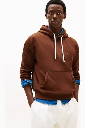 Tommy Hilfiger Fleece hoodie met trekkoord
