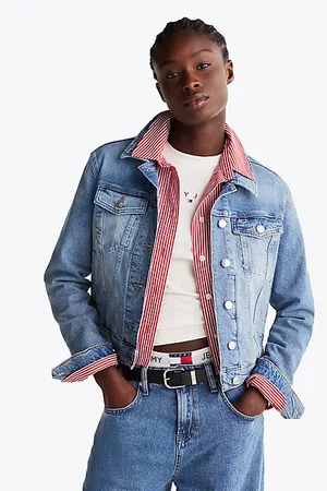Tommy Hilfiger Slim fit truckerjack van denim