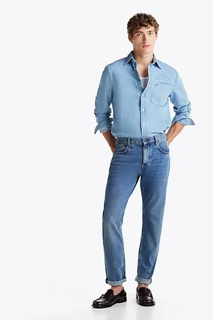 Tommy Hilfiger Harlem tapered jeans met rechte broekspijpen