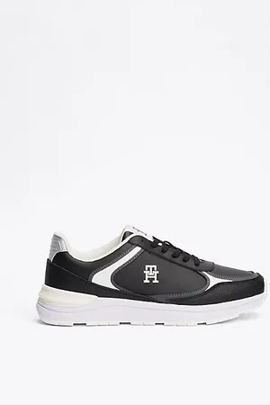 Tommy Hilfiger Leren sneaker met TH-monogram