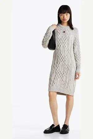 Tommy Hilfiger Gebreide sweaterjurk met sterren
