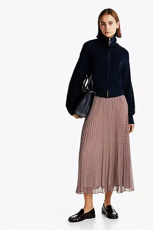 Tommy Hilfiger Geplooide maxirok