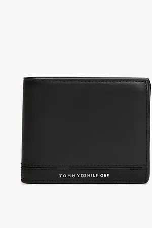 Tommy Hilfiger TH Business leren bifold portemonnee