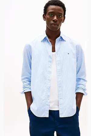 Tommy Hilfiger Flex regular fit overhemd met strepen