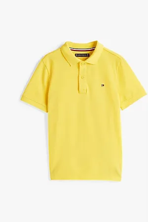 Tommy Hilfiger Regular fit polo met geborduurde vlag