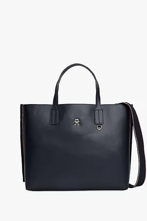 Tommy Hilfiger TH Monogram handtas met signature-tape