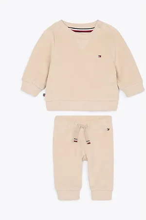Tommy Hilfiger Set van badstof sweatshirt en jogger