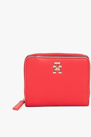 Tommy Hilfiger Portemonnee met ritssluiting en TH-monogram