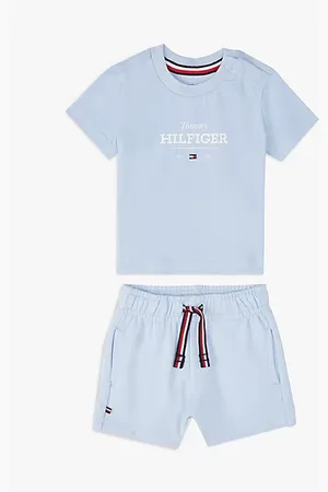 Tommy Hilfiger Set van T-shirt en short met logo