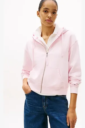 Tommy Hilfiger Hoodie met rits en logo