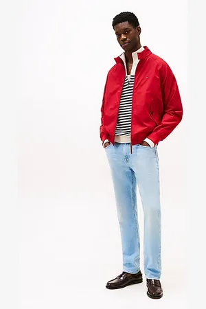 Tommy Hilfiger Denton Medium rise jeans met rechte broekspijpen