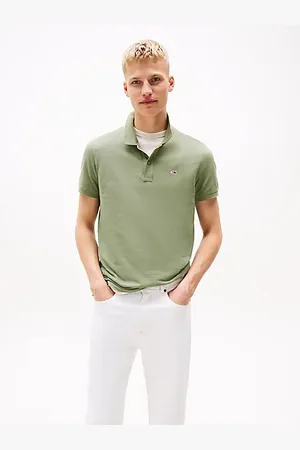 Tommy Hilfiger Slim fit polo met vlag