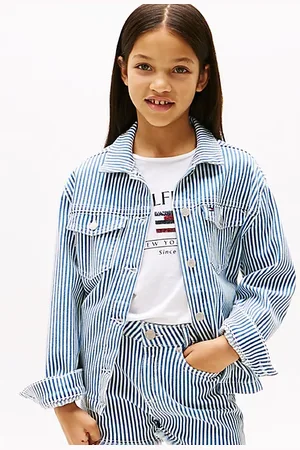 Tommy Hilfiger Denim overshirt met strepen