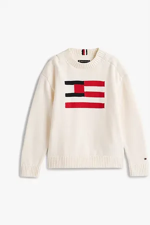 Tommy Hilfiger Adaptive trui met vlag