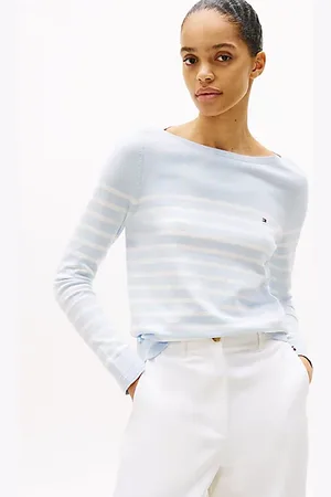 Tommy Hilfiger Trui van jersey met boothals