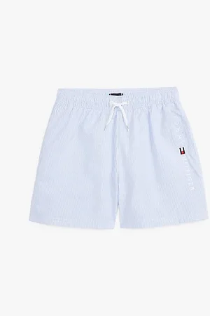 Tommy Hilfiger Original medium lange zwemshort met streep