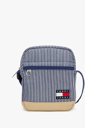 Tommy Hilfiger Essential reportertas met streep