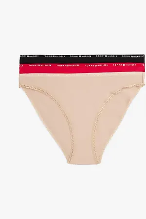Tommy Hilfiger Set van 3 slips met kanten rand