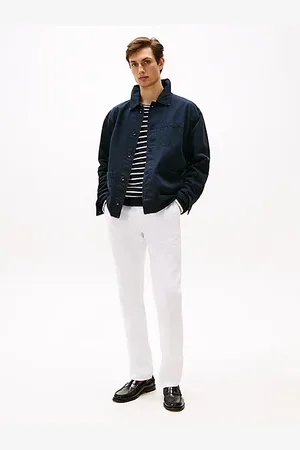 Tommy Hilfiger 1985 Denton straight chino van Pima-katoen