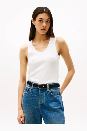 Tommy Hilfiger Contrasterende slim fit tanktop