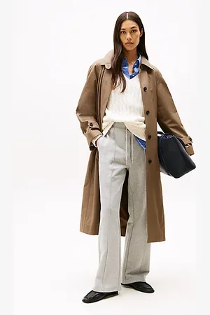 Tommy Hilfiger Jogger met rechte fit en Hilfiger-vlag