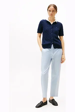 Tommy Hilfiger Slim straight chino op enkellengte