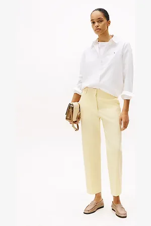 Tommy Hilfiger Slim straight chino op enkellengte