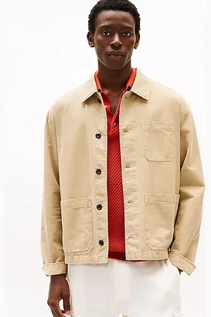 Tommy Hilfiger Utility-jack met linnen