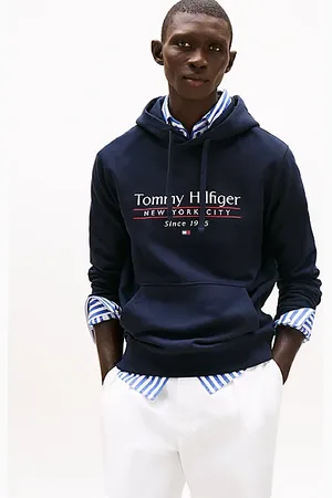 Tommy Hilfiger Hoodie met trekkoord en logo