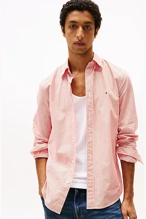 Tommy Hilfiger Flex regular fit overhemd met strepen